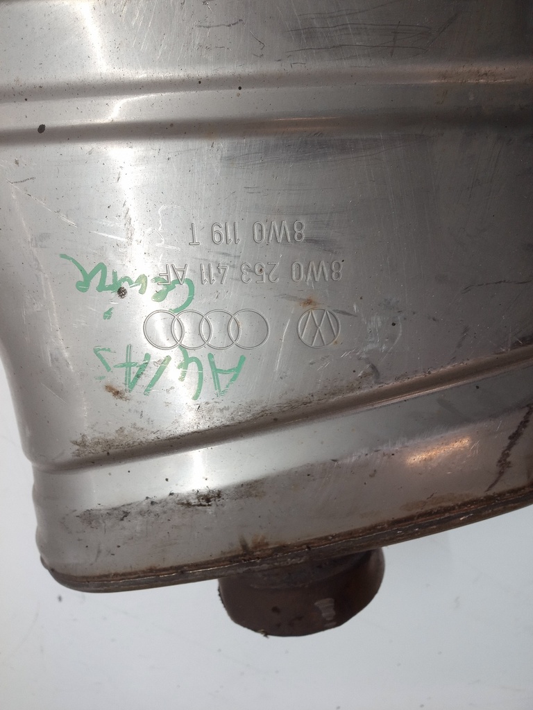[MTD-506421] Sistema de escape Audi A4 8WC 3.0 TDI V6 Diesel DMG DMGA 8W0253411AF