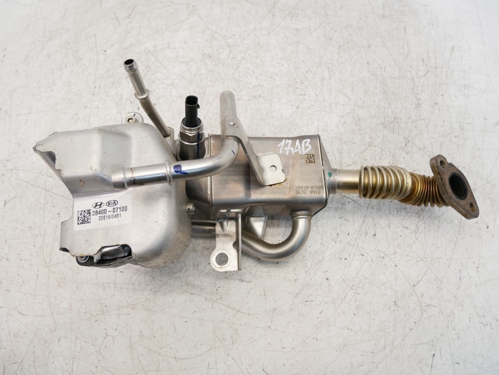 [MTD-507127] Enfriador de gases de escape Hyundai I20 1.0 T-GDI Hybrid G3LF 28400-07100