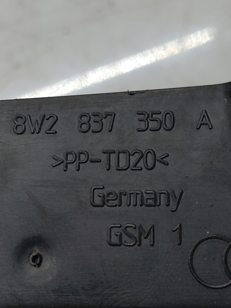 [MTD-511793] Cerradura de puerta Audi A4 B9 Avant 8W5 2.0 TDI Diesel DEUA DEU 8W2837350A