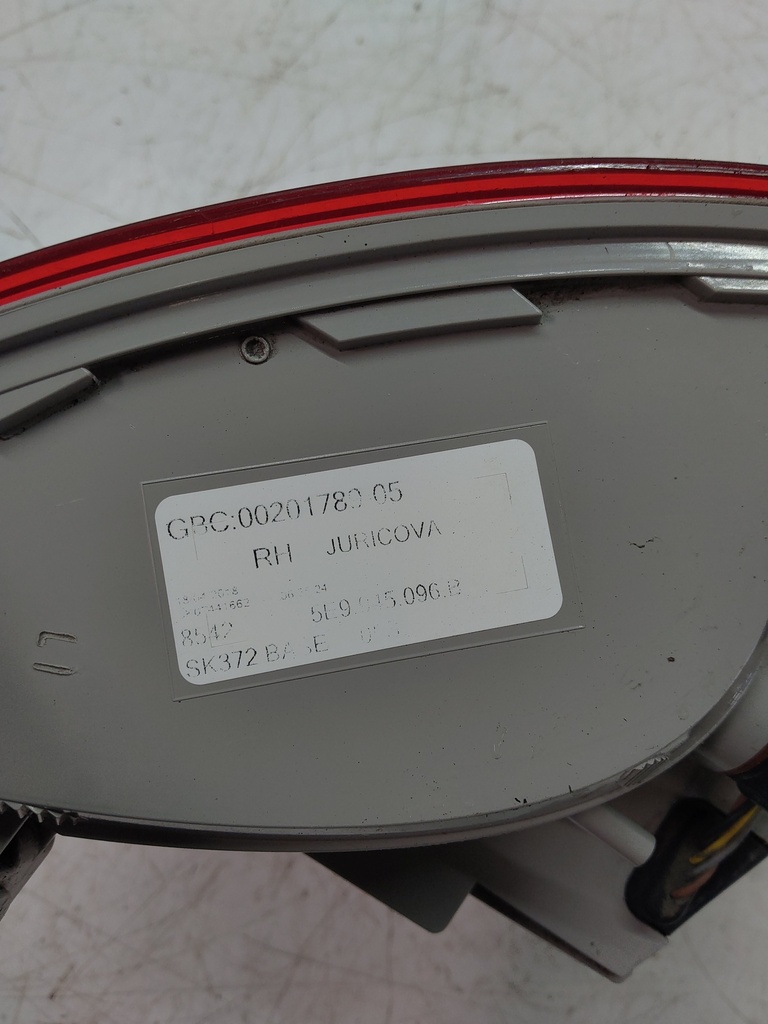[MTD-512077] Luz trasera Skoda Octavia III 1.6 TDI Diesel DDYA DDY 5E9945096B