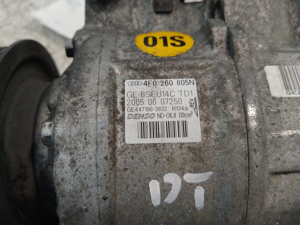 [MTD-512628] Compresor de aire acondicionado Audi A4 B7 A6 C6 2.7 TDi BPP 4F0260805N