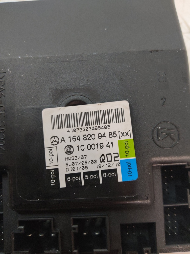 [MTD-515592] Unidad de control delantera derecha Mercedes Clase M ML 300 642.820 OM642 A1648209485