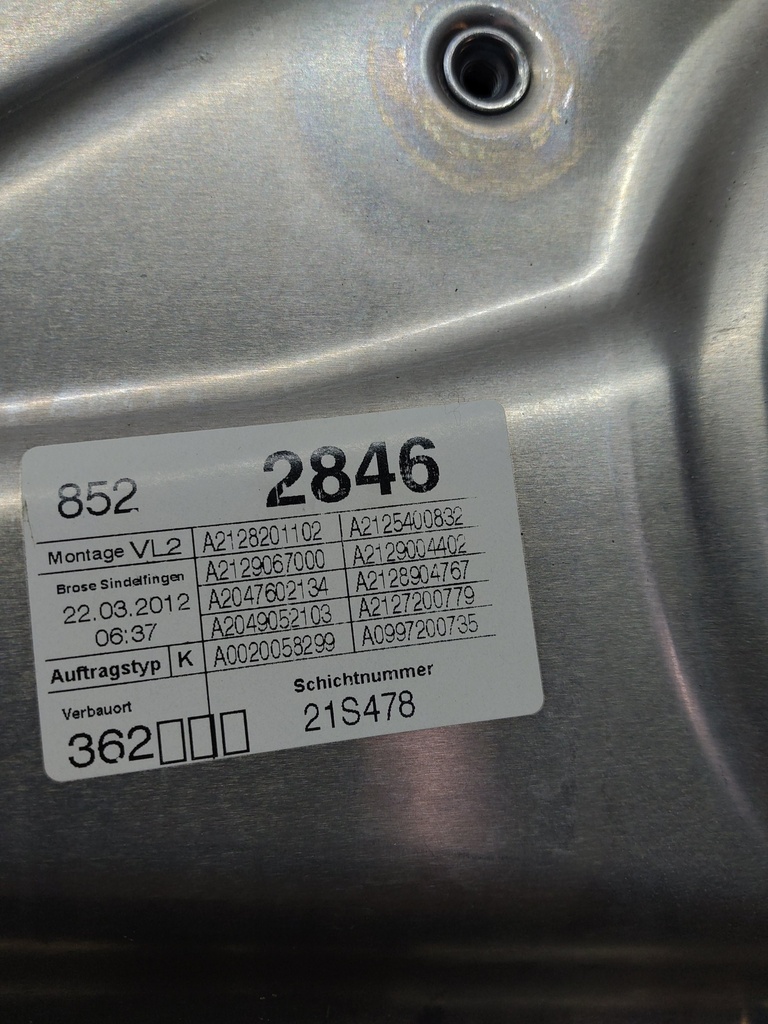 [MTD-515914] Motor elevalunas delantero izquierdo Mercedes Clase E W212 E 220 A2128201102