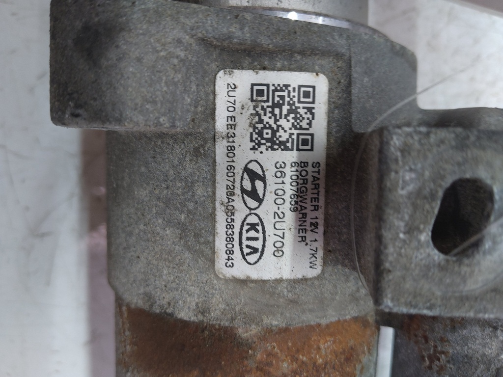 [MTD-518916] Motor de arranque Hyundai Tucson 1.6 CRDi 85-136 CV D4FE 36100-2U700