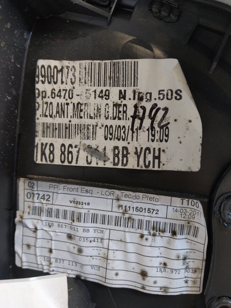 [MTD-520326] Embellecedor de puerta VW Scirocco III 2.0 TSI CCZB