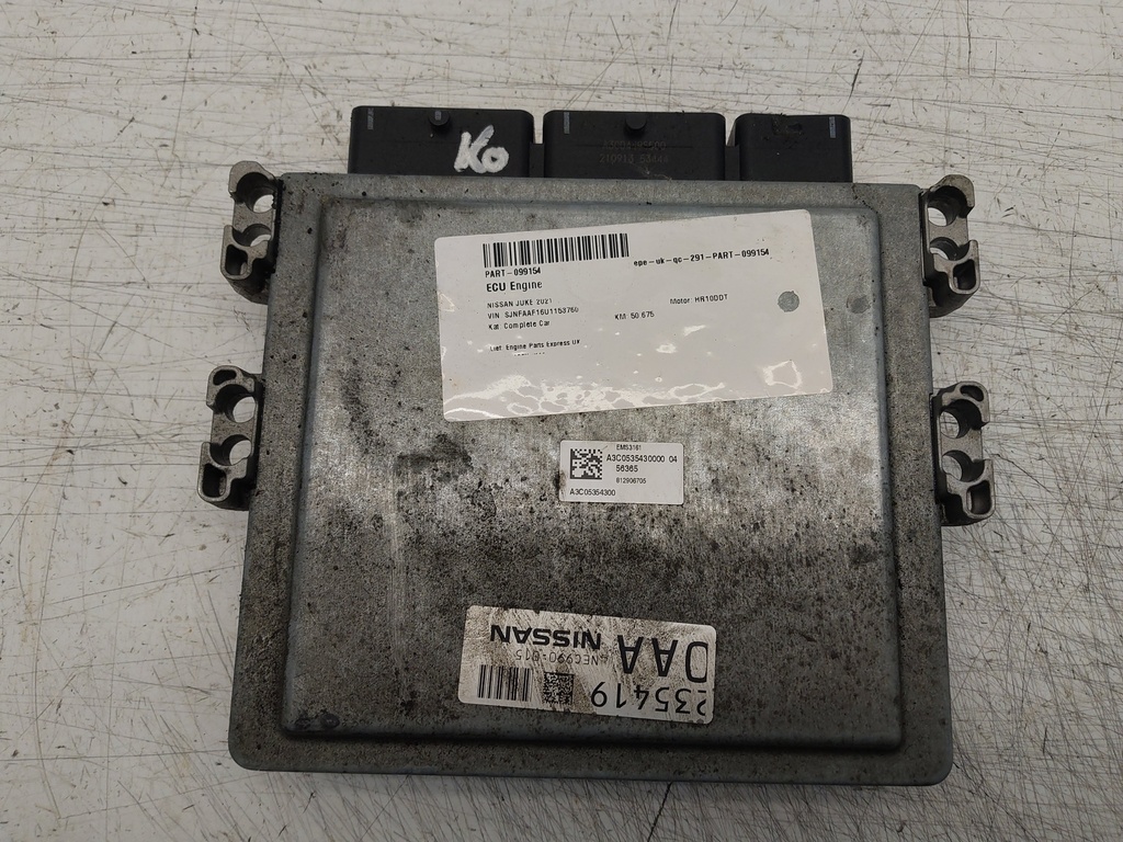 [MTD-521444] Unidad de control NISSAN JUKE 1.0 DIG-T HR10DDT