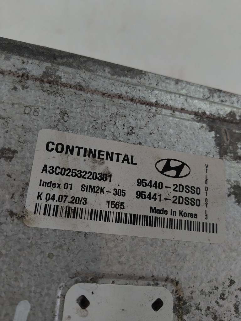 [MTD-523182] Módulo de control del motor Hyundai Tucson 2020 D4FE 1.6 CRDI 95440-2DSS0
