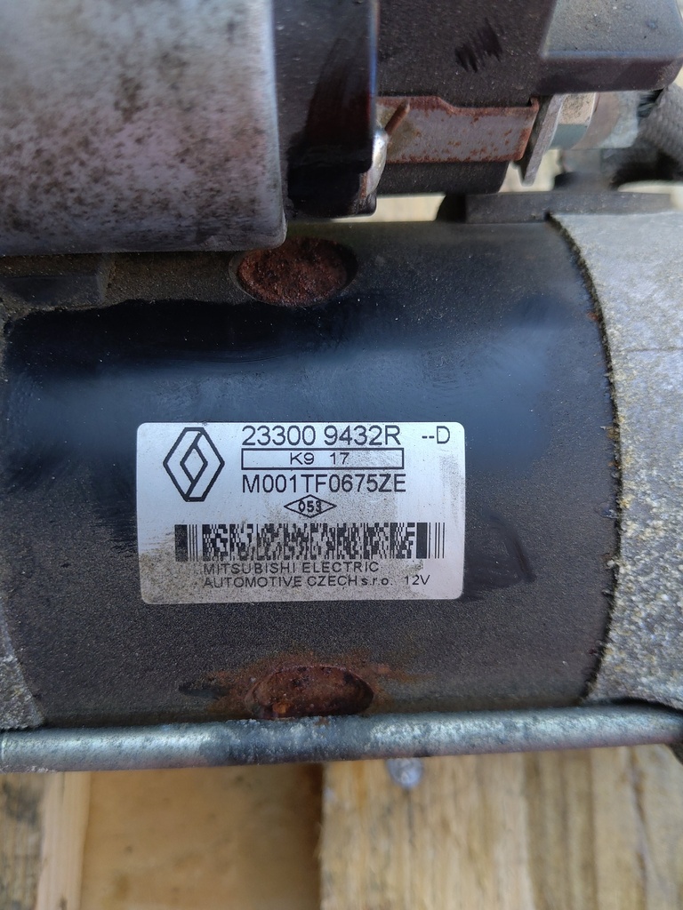 [MTD-524233] Motor de arranque Nissan X-TRAIL III 2020 R9N401 R9N 1,7 dci 233009432R