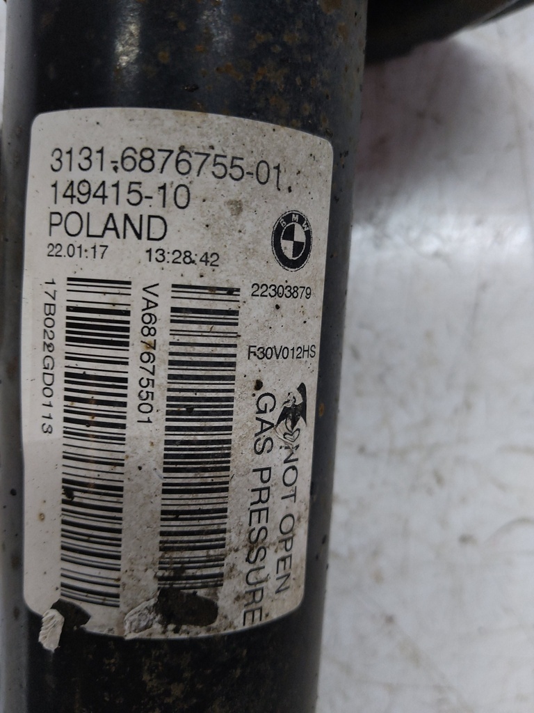 [MTD-524993] Amortiguador BMW Serie 3 F30 2017 B48B20A XB1141M0 B48 2,0 330e 6876755
