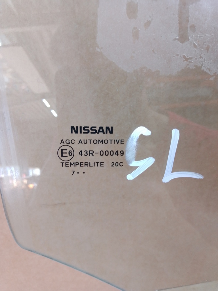 [MTD-530726] Cristal de ventana Nissan Qashqai MK2 J11 1.2 DIG-T 43R00049