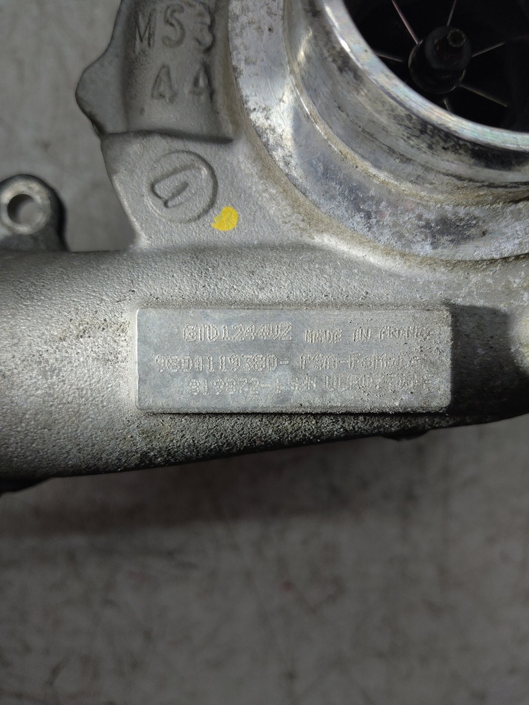 [MTD-531460] Turbocompresor Citroën C4 2017 BHZ DV6FC 1.6 BlueHDi 120 9804119380