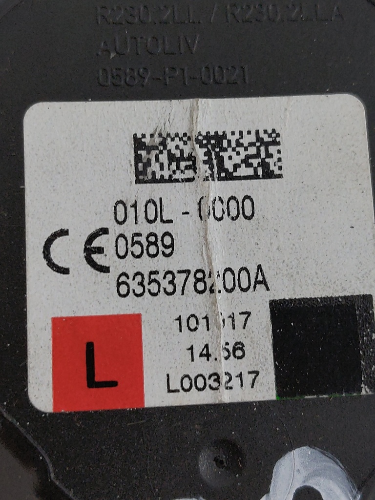 [MTD-531969] Cinturón de seguridad delantero izquierdo Volvo V40 525 T2 2.0 2017