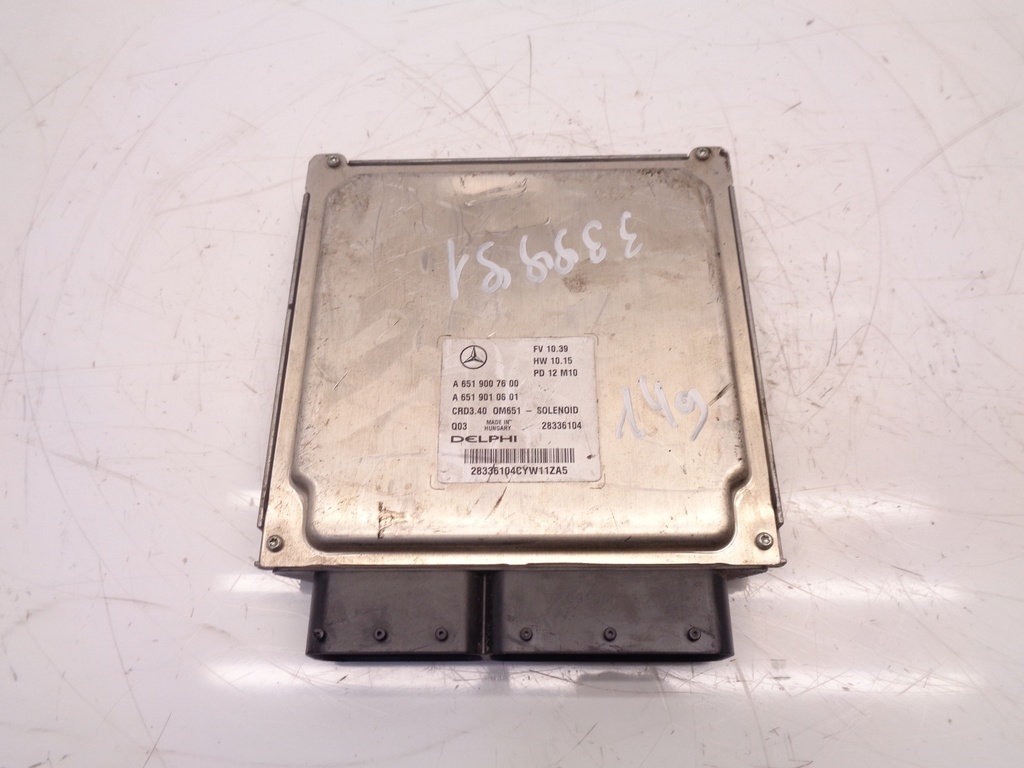 [MTD-368861] Centralita de motor Mercedes Benz B-Klasse W246 W242 1.8 CDI 651.901