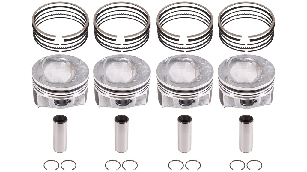[MTD-312703] 4x Pistones sobredimensionados +0.5mm para Audi Seat Skoda VW A1 1.4 TSI TFSI CAV CAVA CAVB