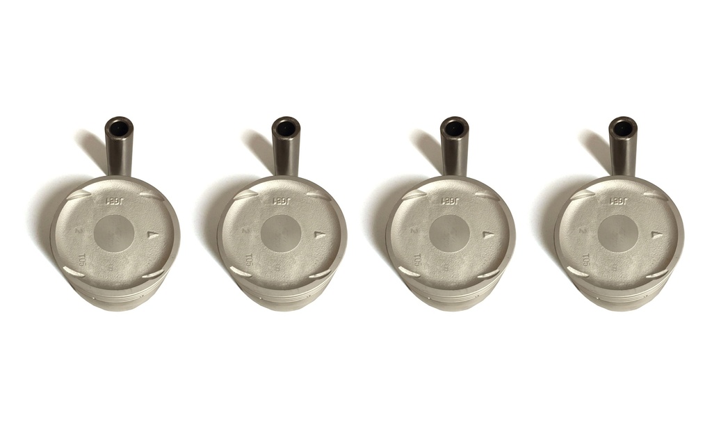 [MTD-252036] 4x Juego de pistones Hyundai Kia H-1 Starex Sorento 2.4 G4JS