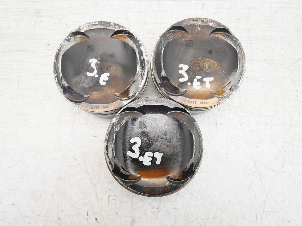 [MTD-446378] 3x Pistón Citroen Opel Peugeot 3008 SUV 1.2 THP HNS EB2ADTS HN05 N288E 7RB