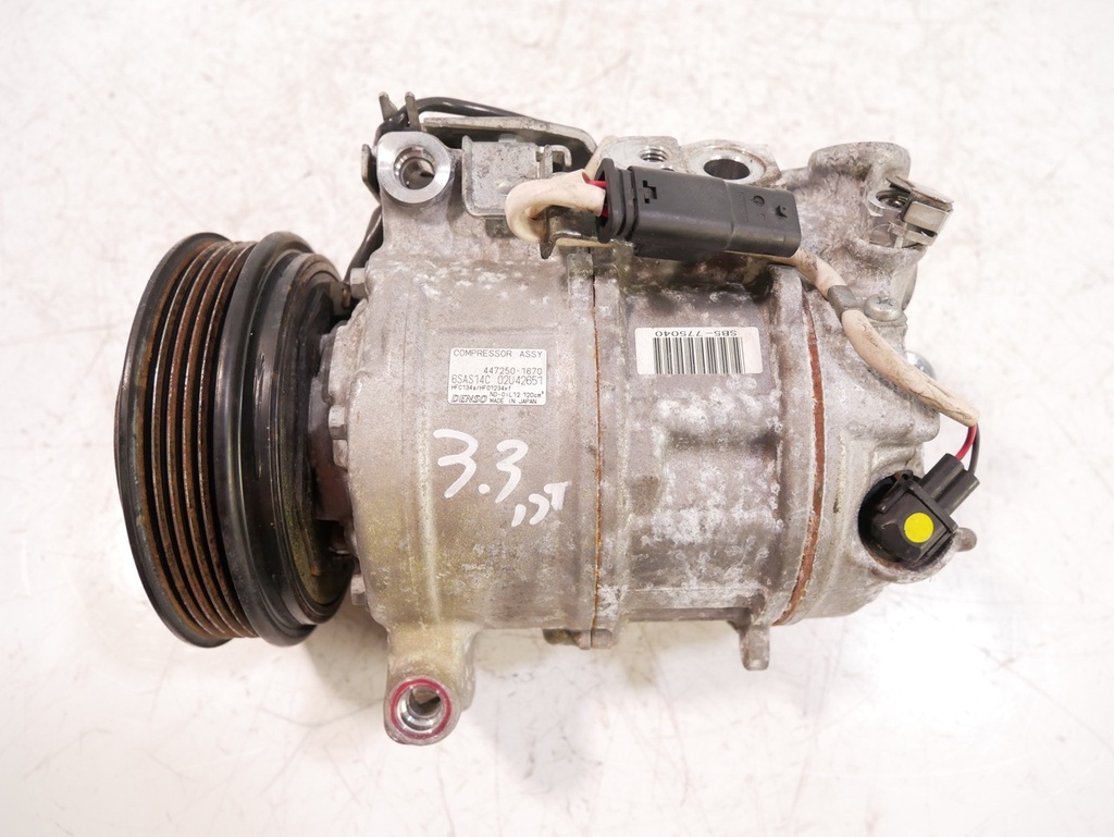 [MTD-422227] Compresor de aire acondicionado para Mercedes A-Klasse W176 2.2 A 220 CDI OM 651.930