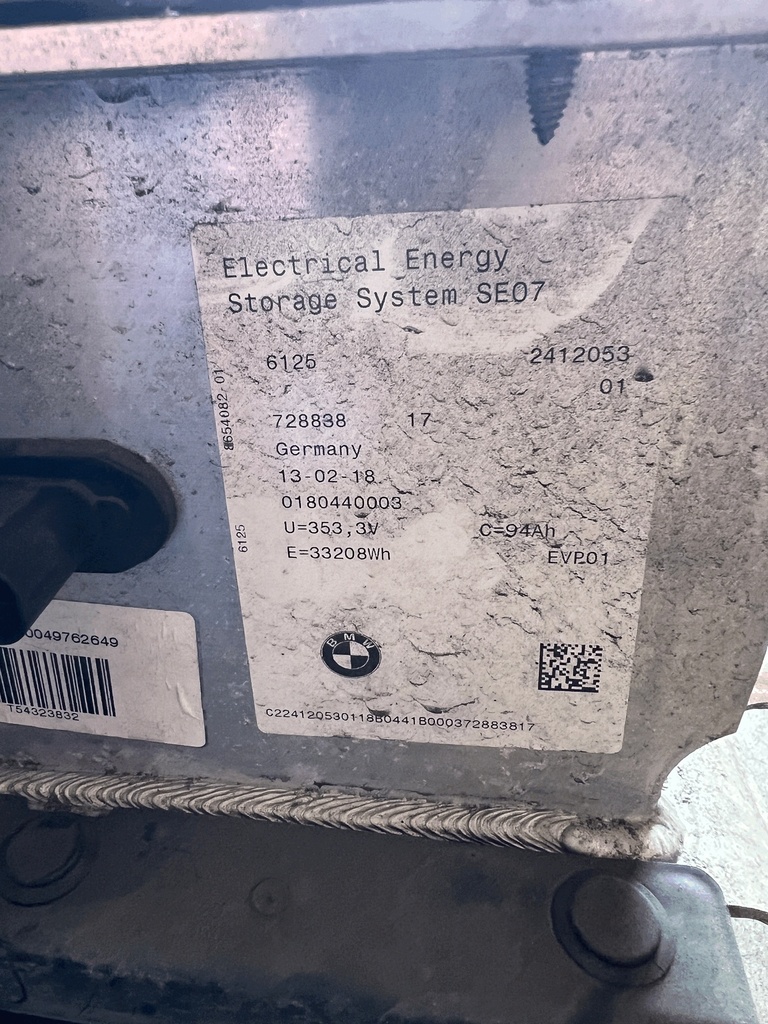 [MTD-384680] Batería de alto voltaje para BMW i3 Range Extender