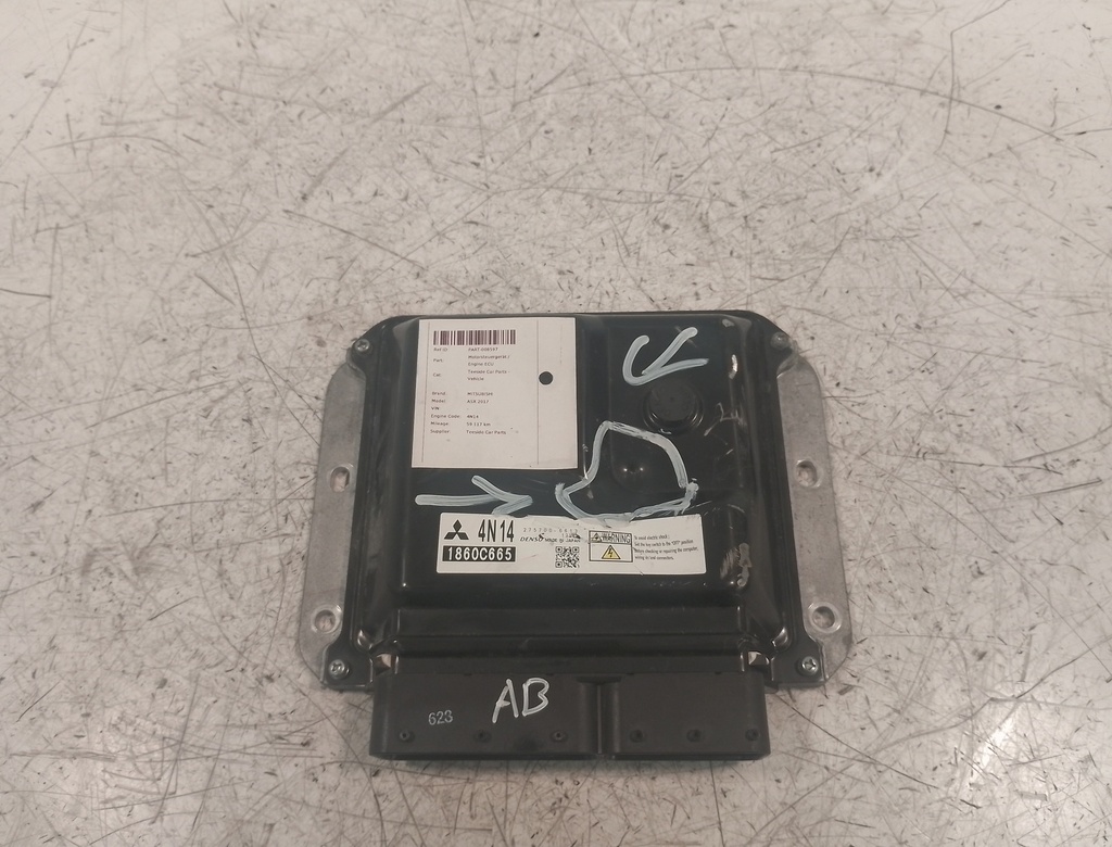 [MTD-508661] Unidad de control motor Mitsubishi ASX GA 2.2 DI-D 4WD Diesel 4N14 1860C665