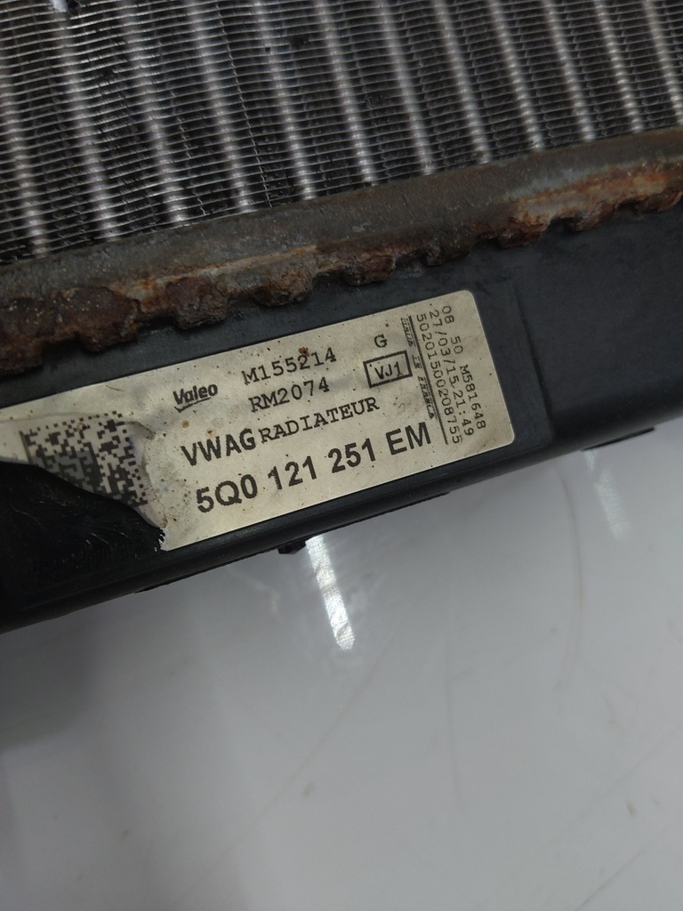 [MTD-519578] Enfriador de motor VW Passat B8 3G2 2.0 TDI CRLB CRL 5Q0121251EM