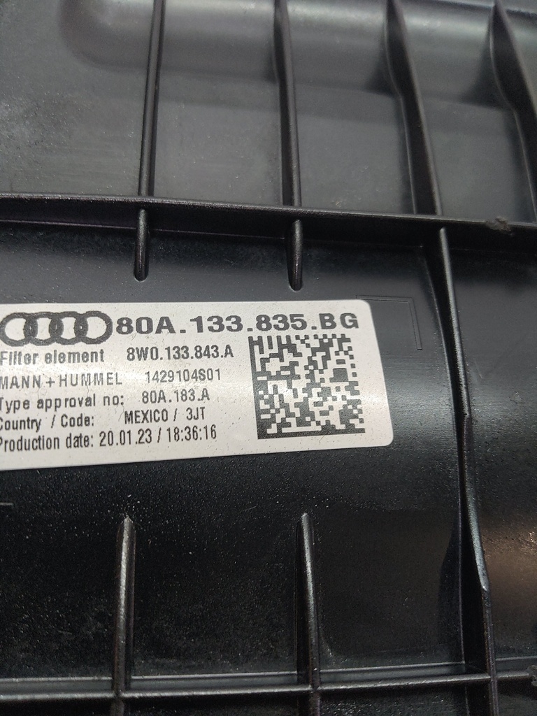 [MTD-524759] Caja de filtro de aire Audi Q5 2023 40 TDI MILD HYBRID DTPA