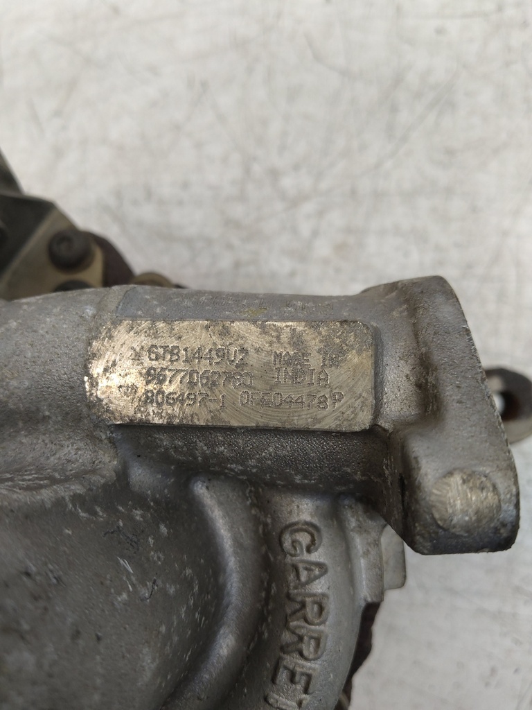 [MTD-512801] Turbocompresor Peugeot Citroen 308 C4 C5 2.0 HDI RHE DW10CTED4 RH02 9677062780