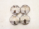 4x pistones BMW Serie 1 E81 E87 Serie 3 E46 E90 1.6 i N45B16A