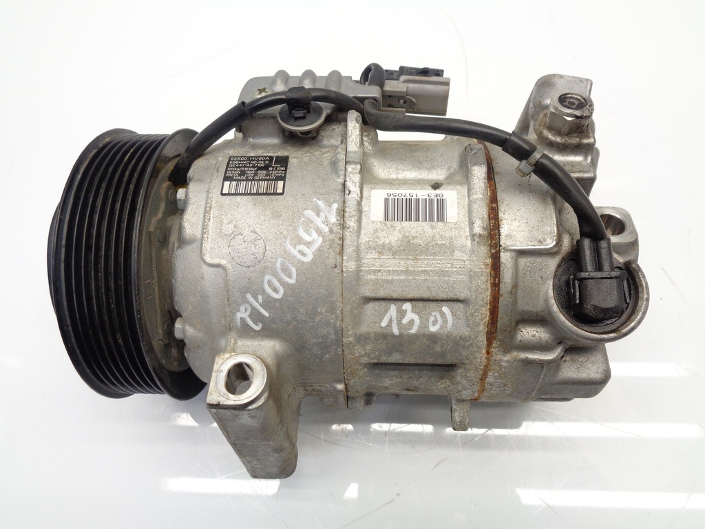 [MTD-373778] Compresor de aire acondicionado para Nissan Qashqai J11 1.3 DIG-T HR13DDT 447140-7100