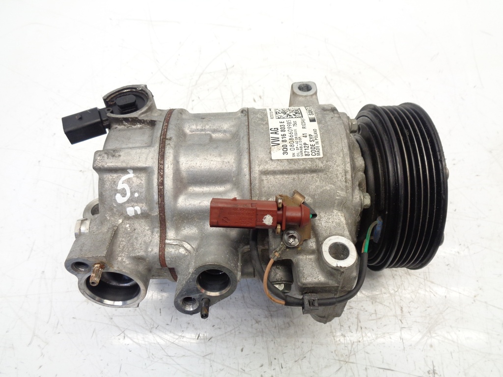 [MTD-366872] Compresor de aire acondicionado Seat Ibiza V KJ 1.0 TSI gasolina DKLA DKL 3Q0816803E