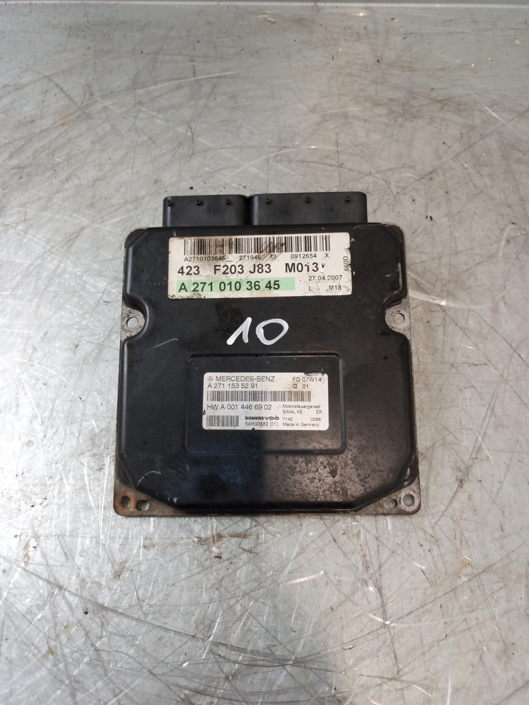 [MTD-428751] Centralita de motor Mercedes Clase C W203 S203 C180 1.8 M271.946