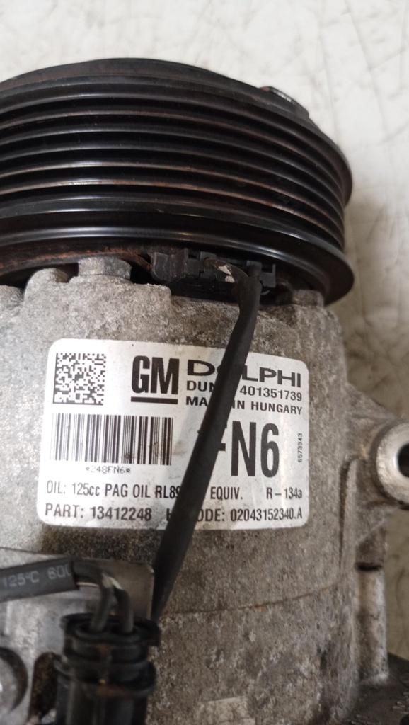 [MTD-428050] Compresor de aire acondicionado Opel Astra/Meriva/Mokka 1.7 CDTI A17DTS LUD 13412248