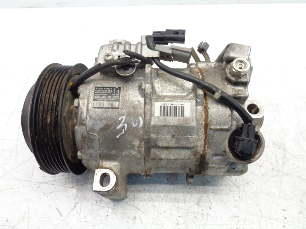 [MTD-376461] Compresor de aire acondicionado Nissan Qashqai 1.5 dCi K9K872 447140-5931