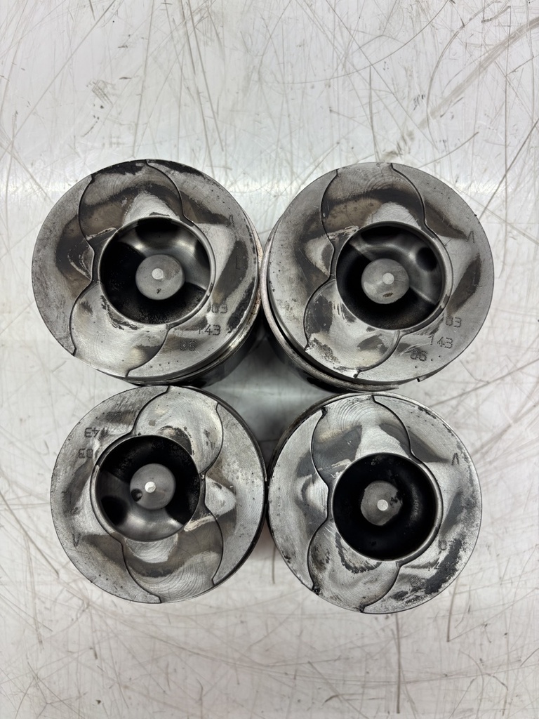 [MTD-458607] 4x Pistones para Opel Vivaro A 1.9 DTI F9Q760 F9Q L08 91160180