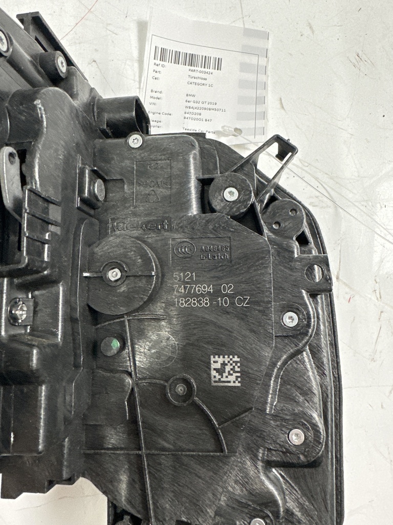 [MTD-497771] Cerradura de pestillo BMW Serie 6 G32 GT 2.0 620 B47D20B B47D20O1 B47 7477694 02