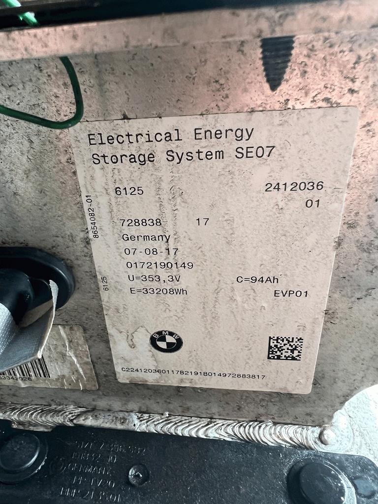 [MTD-392592] Batería de alto voltaje BMW i3 I3