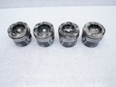 4x pistones Audi A3 Seat León VW Golf 1.6 TDI CLHA CLH 2014