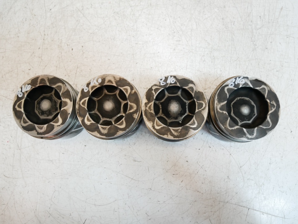 [MTD-508502] 4x pistones Audi A4 B8 A5 A6 C7 Q5 2.0 TDI CGL CGLD 742R