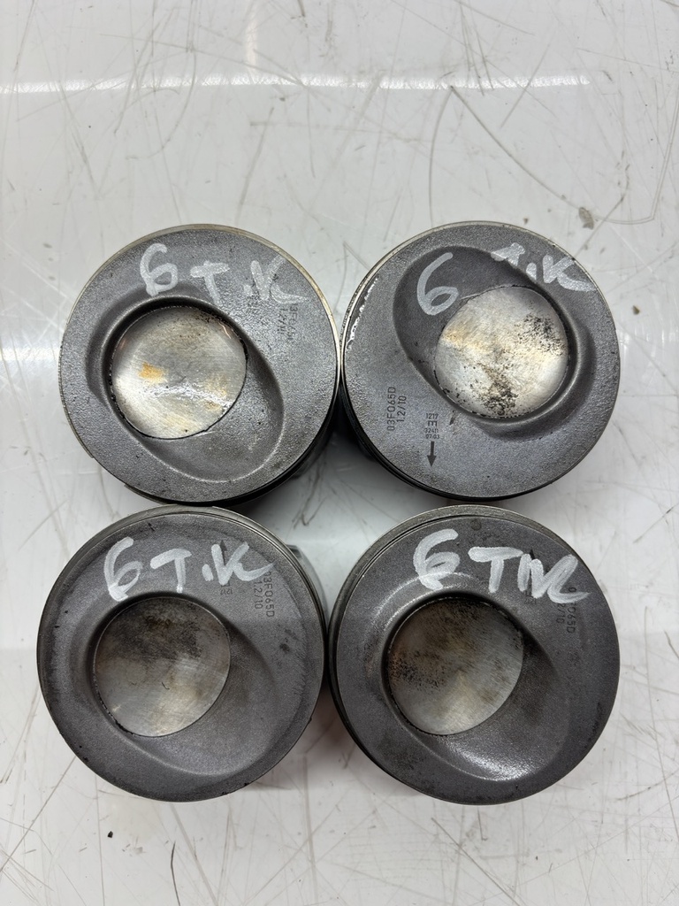 [MTD-486483] 4x Pistones 1.2 TFSi CBZB CBZ 03F107065F para Audi A3, Seat Ibiza, VW Golf VI