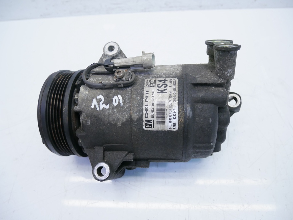 [MTD-411413] Compresor de aire acondicionado Opel Astra Zafira B 1.6 Z16XER LDE 401351739