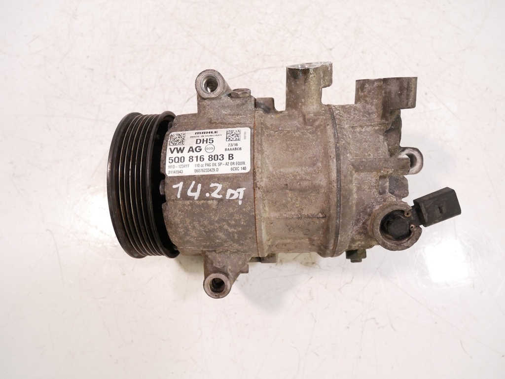 [MTD-420352] Compresor de aire acondicionado para Seat Skoda VW 2.0 TDI Diesel CRMB CRM 5Q0816803B