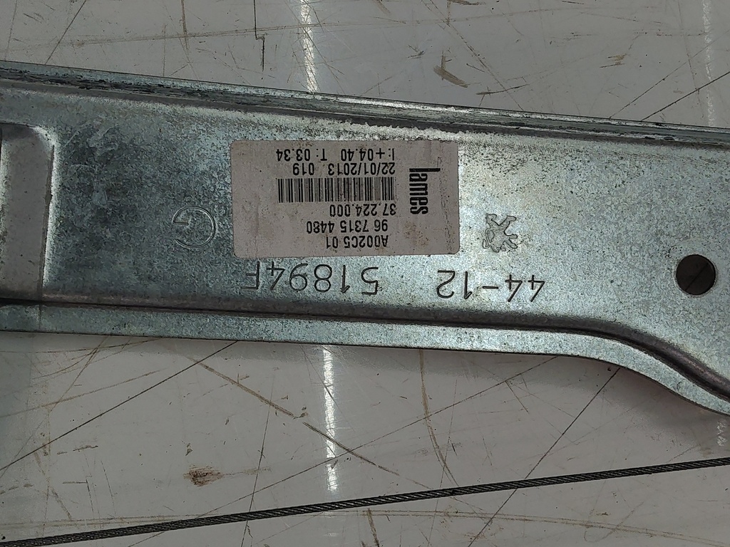 [MTD-512211] Regulador de ventana Peugeot 208 CA 1.0 VTi 68cv 2012-2019