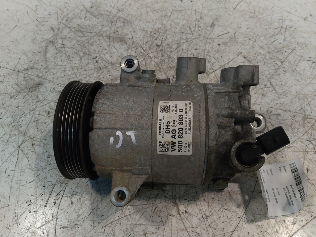 [MTD-513727] Compresor de aire acondicionado Skoda Octavia 2.0 TDI CUN CUNA 5Q0820803D