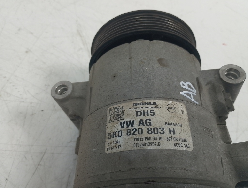 [MTD-514339] Compresor de aire acondicionado VW Passat 2.0 TDI CFFB CFF 5K0820803H