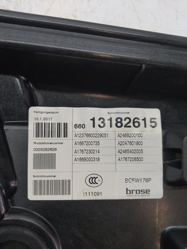 [MTD-516497] Motor del elevalunas Mercedes Clase A W176 1.6 M270.910 A1767230214