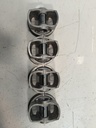 4x pistones para Toyota C-HR 1.8 Hybrid 2ZR-FXE