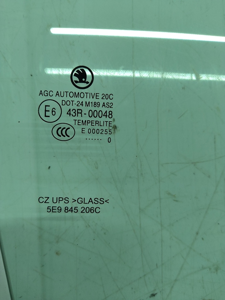 [MTD-517105] Ventana trasera Skoda Octavia III Combi 5E5 1.6 TDI DGTE DGT 43R-00048