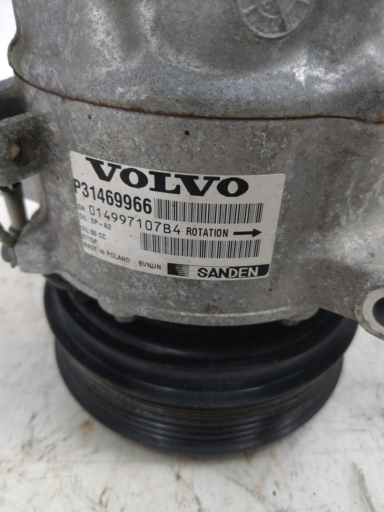 [MTD-520026] Compresor de aire acondicionado Volvo V40 2.0 T2 B4204T38 31469966