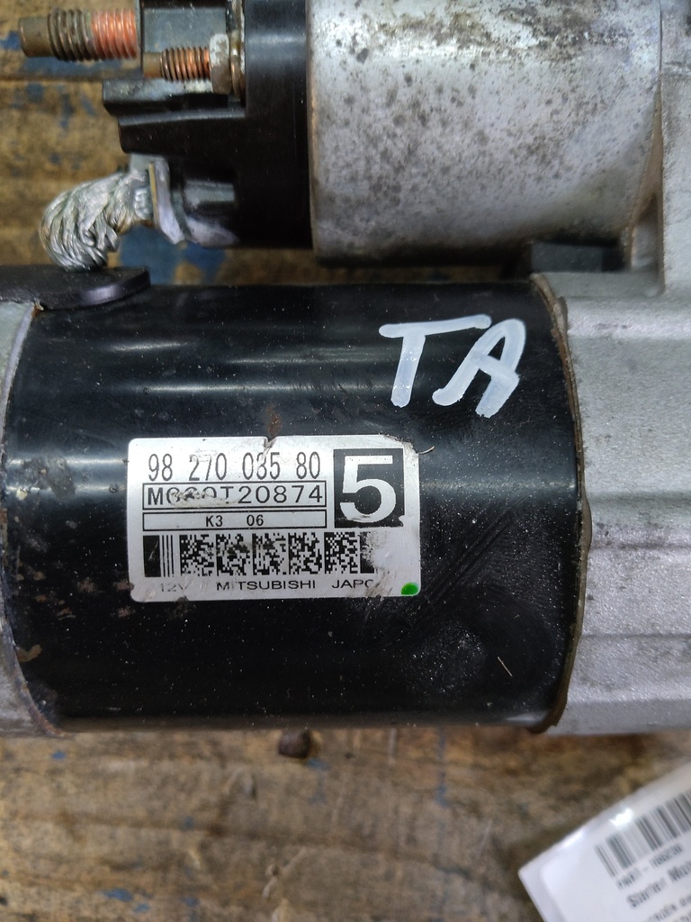[MTD-524091] Motor de arranque CITROËN Dispatch III 2.0 BlueHDi 144 CV (2024)