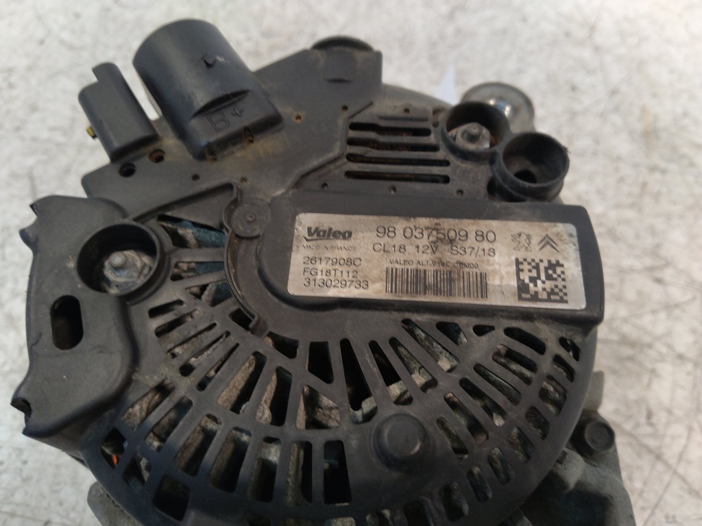 [MTD-512611] Alternador Toyota Proace 2.0 D 4WZ-FTV 4WZ DW10CD 9803750980