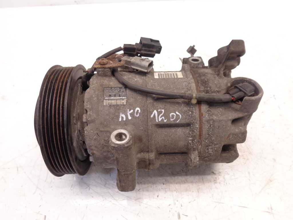 [MTD-367116] Compresor de aire acondicionado para Nissan Qashqai MK2 II 1.5 dCi K9K K9K646 447160-6933